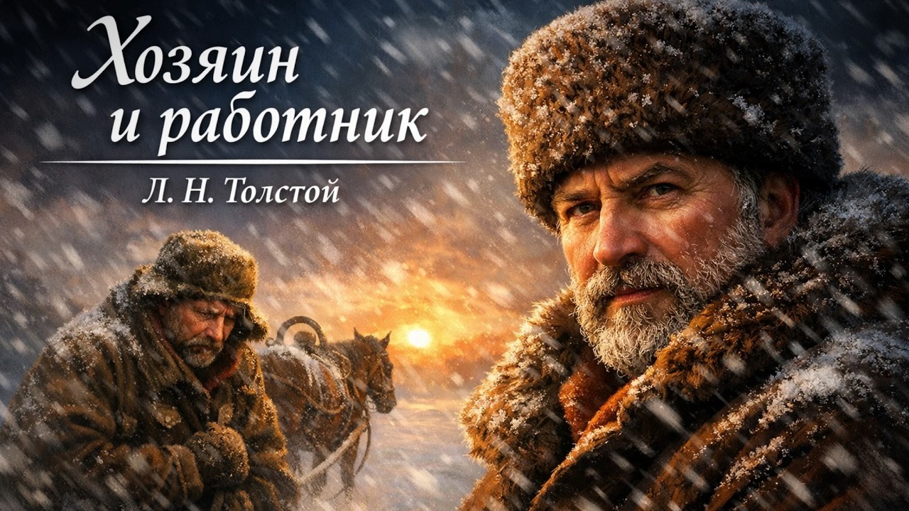 Рассказ «Хозяин и работник» | Л. Н. Толстой | Аудиокнига
