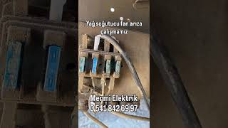 Yağ soğutucu fan motoru arıza çalışmamız #hiap