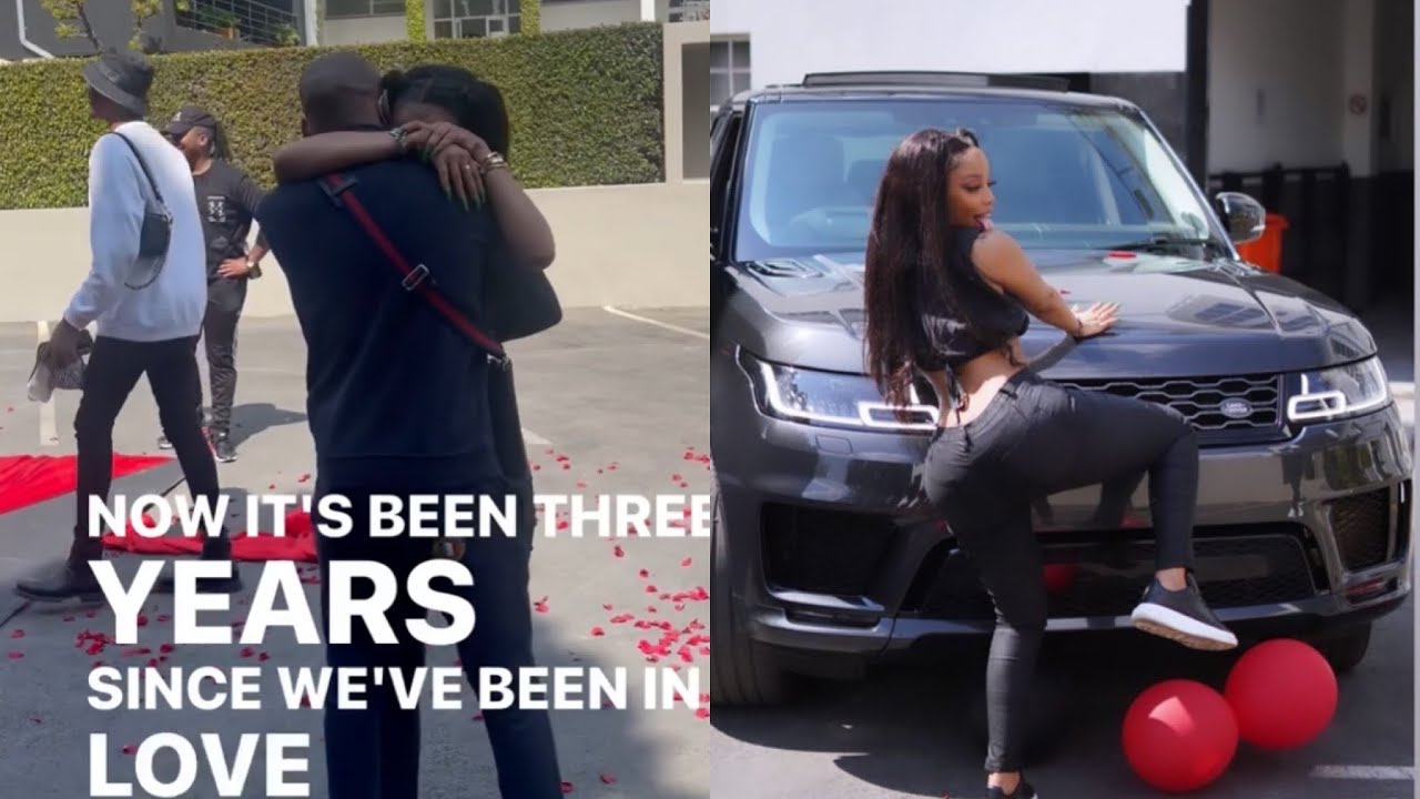 WATCH FAITH NKETSI BOYFRIEND NZUZO NJILO GIFT HER WITH THIS BIG MACHINE