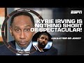 Stephen A. & Shannon Sharpe APPLAUD Kyrie Irving 👏 'A MAGICIAN ON THE COURT!' | First Take image