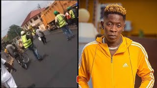 Shatta Wale Finally Explains the fight with the construction workers on his road