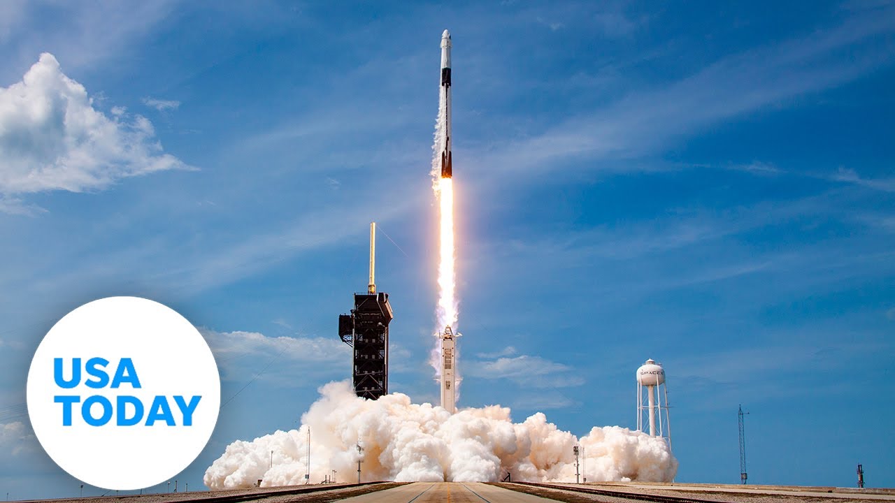 NASA AND SPACEX LAUNCH CREW DRAGON (LIVE) | USA TODAY