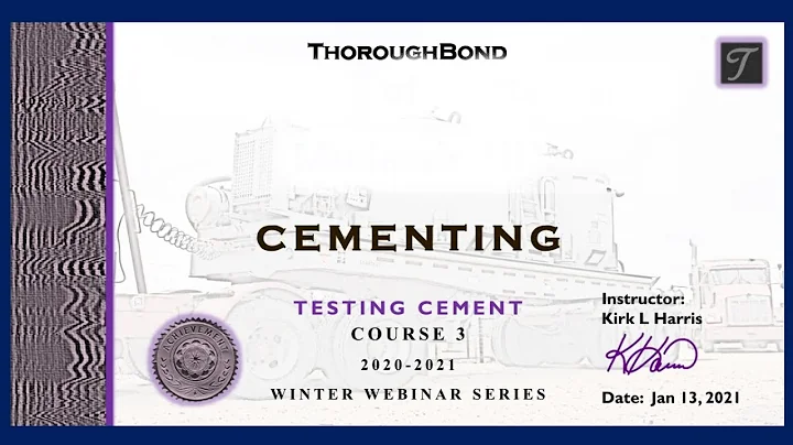Testing Cement by Kirk Harris
