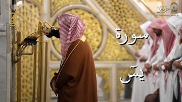 سورة يسٓ | المصحف الصوتي والمرئي من صلاتي التراويح والتهجد بالمسجد النبوي لعام 1446هـ.