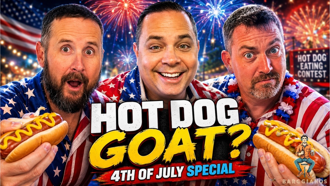 Joey Chestnut, Fireworks & 4th of July Chaos - Barggianos Episode 76