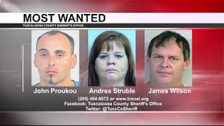 TUSCALOOSA'S MOST WANTED: MARCH 14, 2018