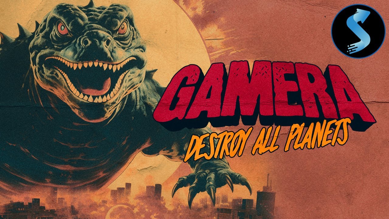 Gamera Destroy All Planets   Full Sci-Fi Movie   K  jir   Hong     T  ru Takatsuka   Carl Craig