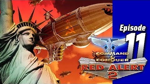 Lets Play Command & Conquer: Red Alert 2: Part 11 - Allied - Free Gateway