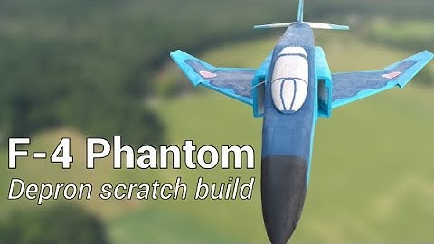 F-4 Phantom Depron Scratch Build | Modell Aviator Download Plan