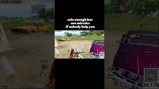 1 Mistake pubg bgmi