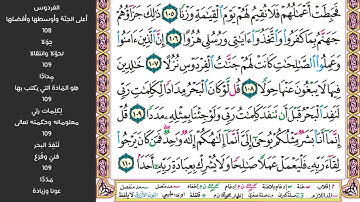سورة الكهف صفحة (304) مكررة للحفظ - الشيخ ماهر المعيقلي - sourate Al-kahf - Maher Al Muaiqly