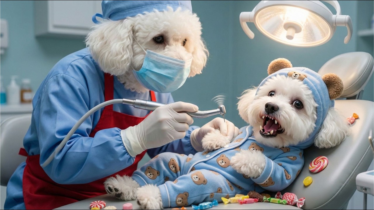 Consequences of eats baby pupper candy without mama dog know!🍭Compilation