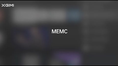 MEMC With XGIMI Projector Android TV System