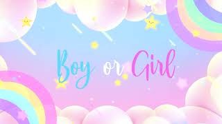 2 Hour Gender Reveal Baby Shower Boy or Girl Background Video | 365Edits.com RSVP Website Builder