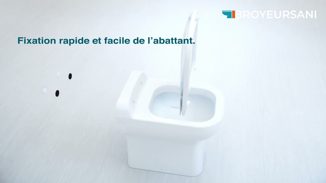 Installation d'un WC avec broyeur intégré avec connexion lave main — free download