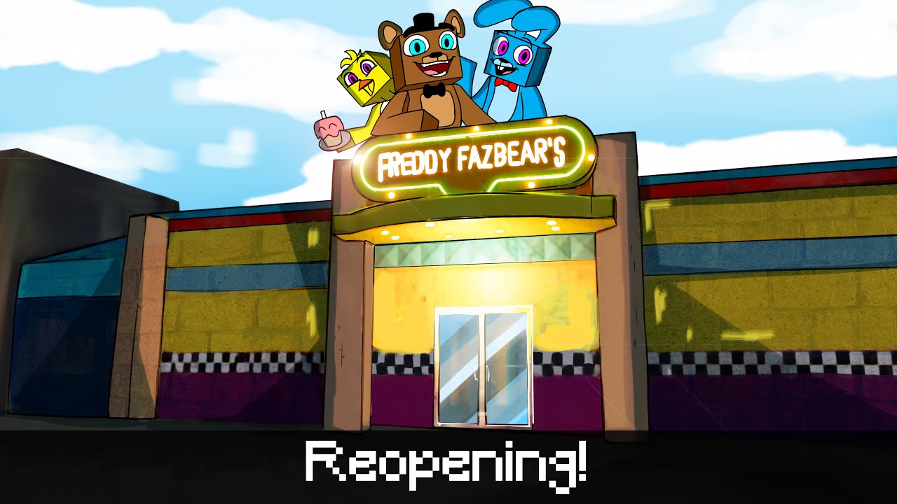 Пиццерия снова открывается?! в Minecraft FNAF