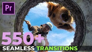 550+ Seamless Transitions for Adobe Premiere Pro CC - Tutorial and Review