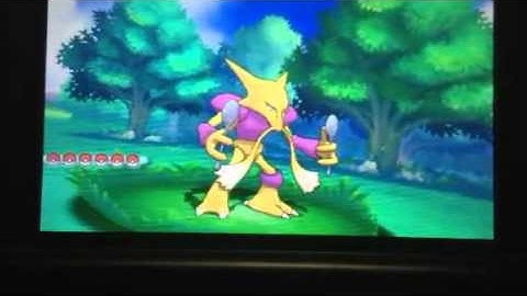 Evolving the Shiny Kadabra to Shiny Alakazam + MEGA