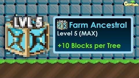 UPGRADING ANCESTRAL TESSERACT TO LEVEL 5!! (MAX) | GrowTopia