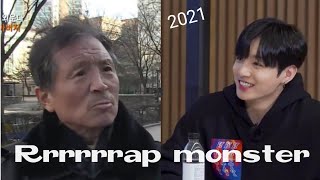 BTS Jungkook clowning grandpa 2021