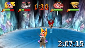 Crash Bash any% coop speedrun in 2:07:15 (with Jaanuush)