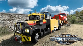 MACK R R600 DAY CAB SINGLE LAMPS \ WRECKER CHASSIS \  ATS 1.43