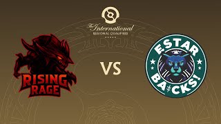 RisingRage vs Estar Backs - TI15 Regional Qualifiers - South America