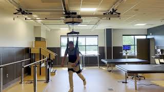 ZeroG 3D BWS Demo - Walking Lunges