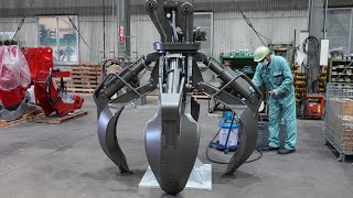 The process of making a giant grapple! Japan's huge industrial machinery production factory. by プロセスX 133,889 views 2 weeks ago 17 minutes