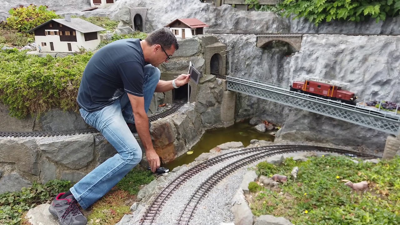 Kleiner Fahrtag am 7.9.2019 auf der KGB  ( Kalles Gartenbahn )