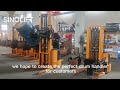How to test YL600 electric drum rotators before shipment