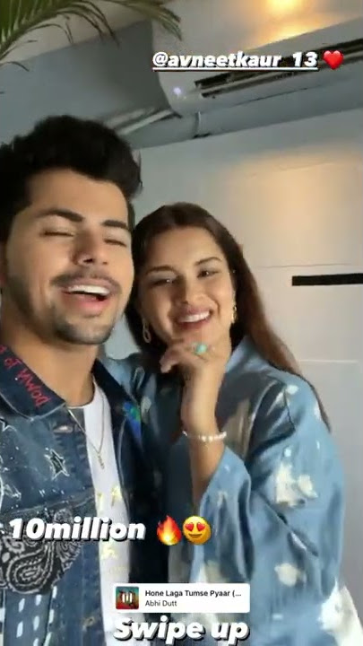 Sidneet Latest Reels | Avneet Kaur | Siddharth Nigam | Hone Laga Tumse Pyaar | Alasmine