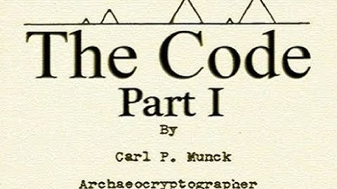 The Code By Carl Munck Part 1 - Young Travels Edition