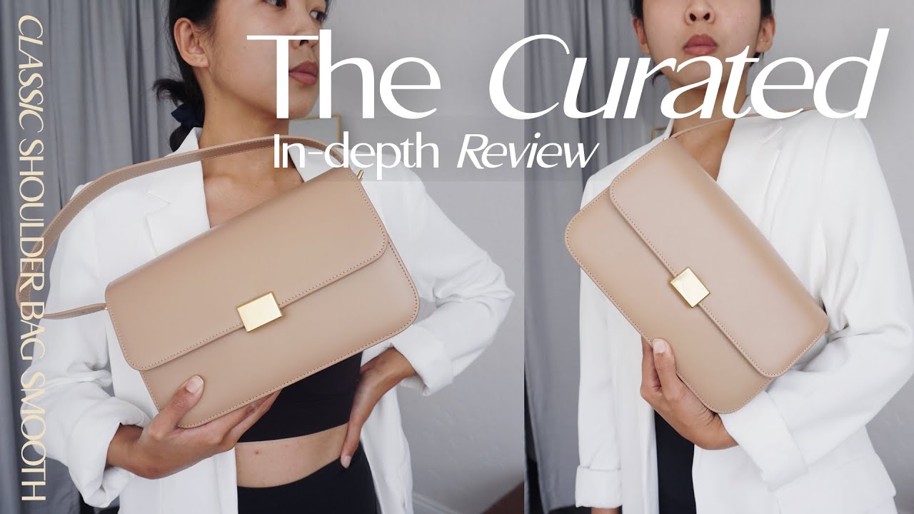 THE CURATED CLASSIC shoulder bag smooth nude / review 