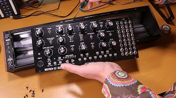 Molten Modular 10 - Installing a Moog Mother-32 into a Eurorack Case