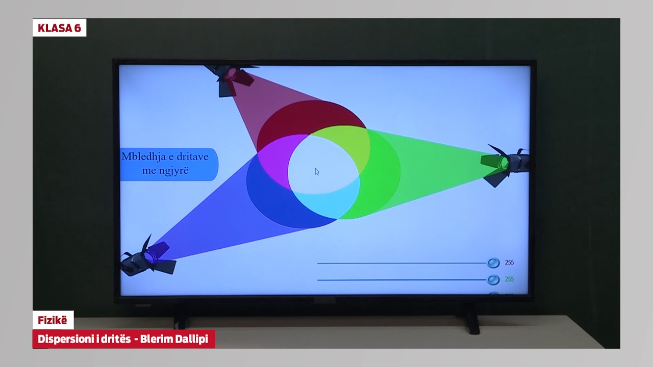 6053 - Fizikë - Dispersioni i dritës