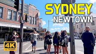 Newtown Sydney Street Walk 4K | Discover This Iconic Suburb