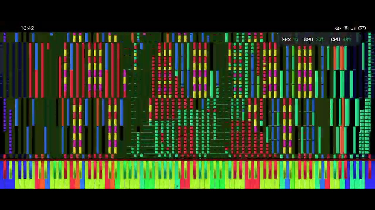 [Black MIDI] Tau 2 the song | 12.5 Million Notes | NVi PFA LEGIT RUN 