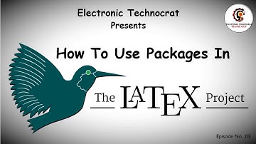 How To Use Packages In Latex | Episode No 03 | Shubham Nagpure | Latex Report Series |