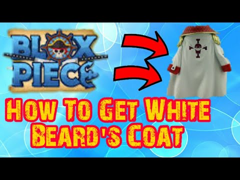 Watch How To Get White Beard S Coat Blox Piece Roblox Youtube - roblox white open jacket