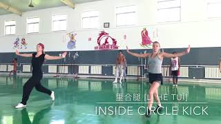 Kung Fu Basics: high kicks - first week at Shaolin Kung Fu School and after 11 months