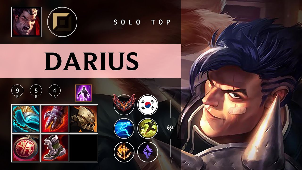 Darius Top vs Fiora - KR Grandmaster Patch 26.01