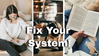 A Realistic Productivity System For New Year (let 2026 be a different year)