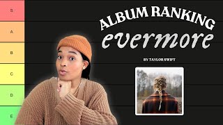 Ranking every song on EVERMORE by TAYLOR SWIFT