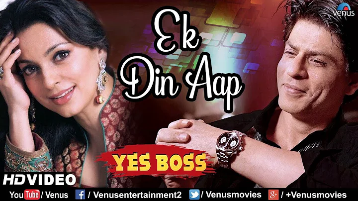 Ek Din Aap - HD VIDEO | Shah Rukh Khan & Juhi Chaw...