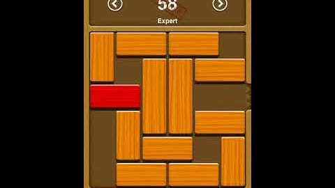 unblock me solutions expert level 58