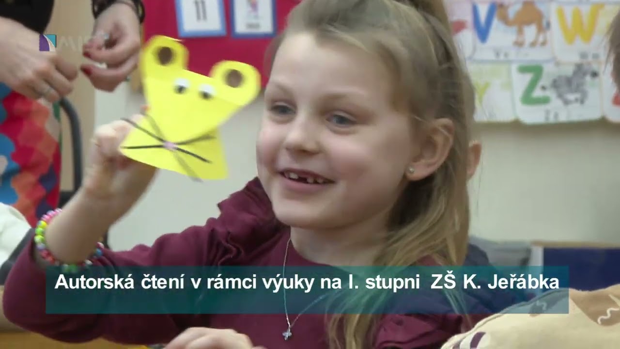 Autorská čtení v rámci výuky na I. stupni