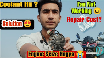 2024 MT 15 / R15 RADIATOR FAN NOT WORKING 💔 || COOLANT HI ❓  HEATING ISSUE 😫| #MT15RADIATORFAN