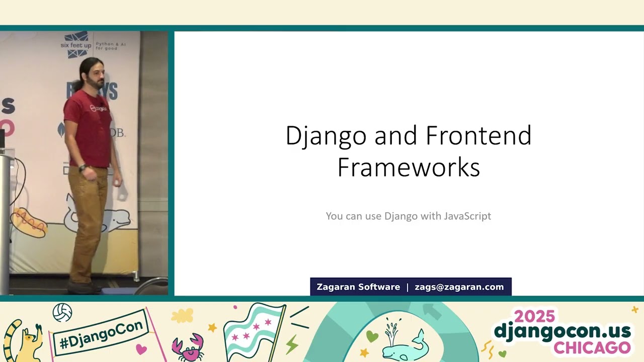 DjangoCon US 2025 - Keynote: All The Ways To Use Django with Zags (Benjamin Zagorsky)