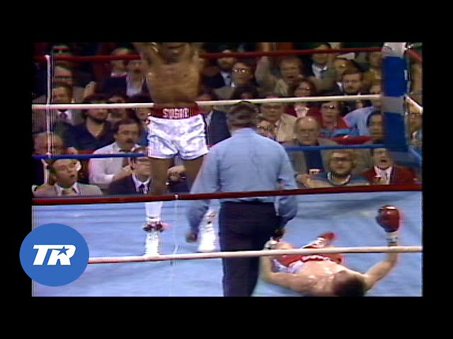 The KO Heard Around the World! Sugar Ray Leonard 1980 KO of the Year Nominee over Dave Boy Green class=